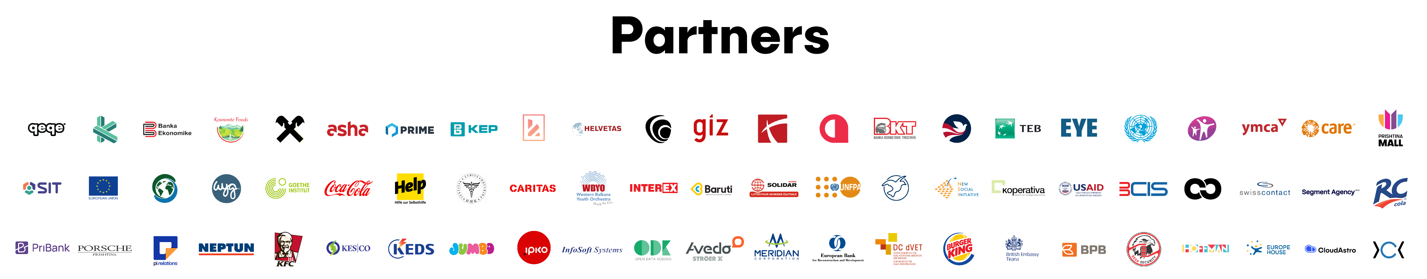 Partners logos